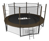 Батут UNIX line Black&Brown 12 ft (inside) Батут UNIX line Black&Brown 12 ft (inside)