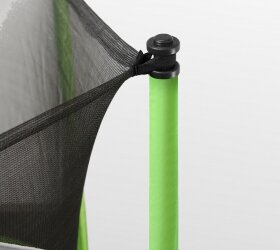 Батут Arland 16FT с внутренней страховочной сеткой и лестницей (Light green)