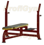Скамья для жима с подножками усиленная ProfiGym 2СК-0031-HР Скамья для жима с подножками усиленная ProfiGym 2СК-0031-HР