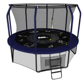 Батут UNIX line SUPREME GAME 8 ft (blue)