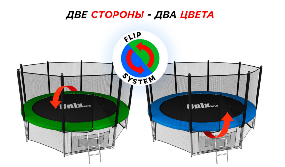 Батут UNIX line Classic 12 ft (outside) Батут UNIX line Classic 12 ft (outside)