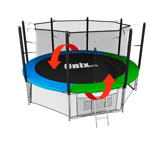 Батут UNIX line Classic 12 ft (inside)