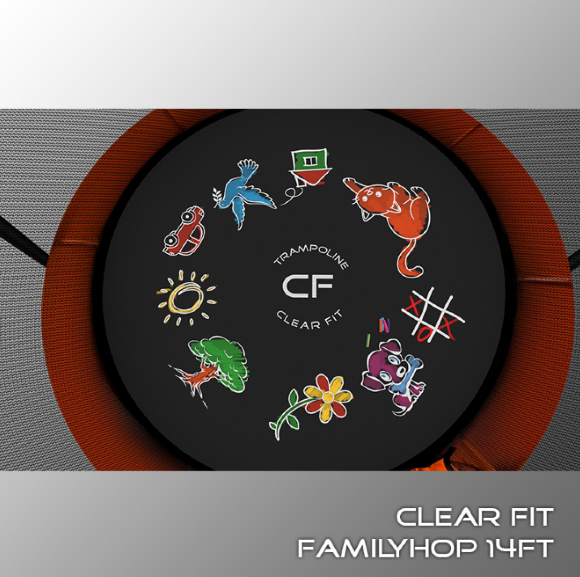 Батут Clear Fit FamilyHop 14Ft Батут Clear Fit FamilyHop 14Ft