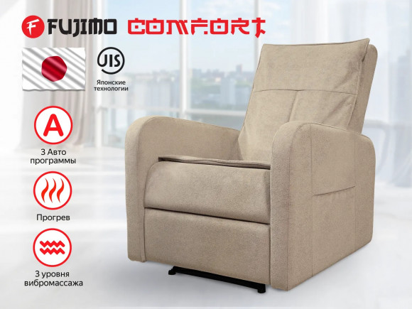 Массажное кресло Fujimo COMFORT CHAIR F3005 FMF Ваниль (Sakura 4) Массажное кресло Fujimo COMFORT CHAIR F3005 FMF Ваниль (Sakura 4)
